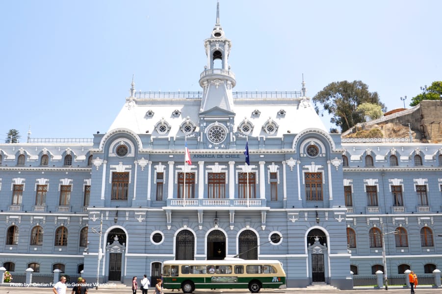 Edificio de la Intendencia en Valparaíso