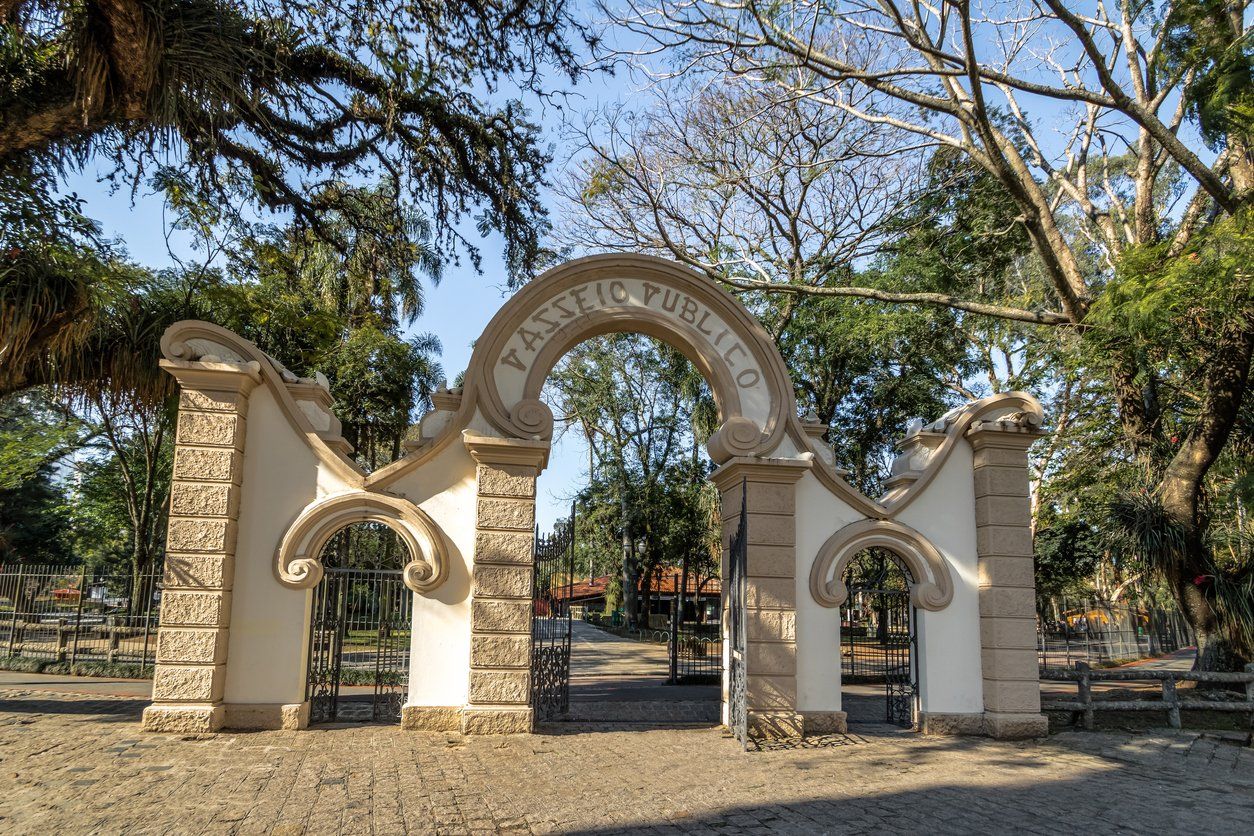 Entrada do Passeio Público, Curitiba, Brasil