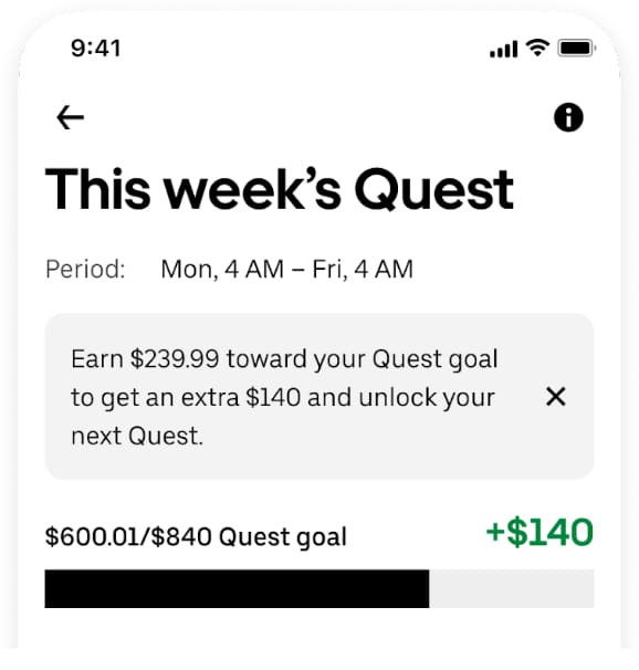 Quest Goals Uber Blog