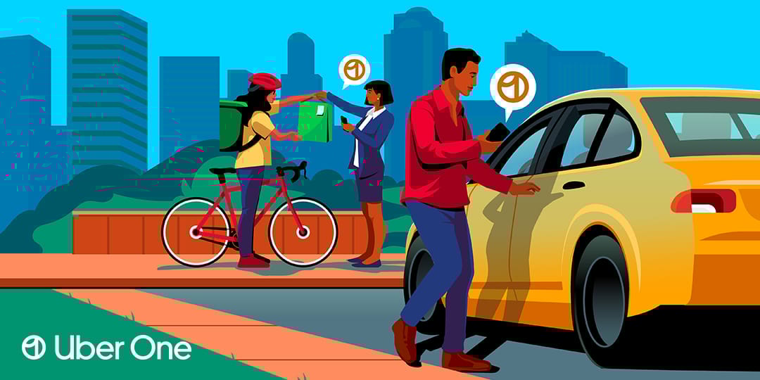 Uber One なら Uber Eats の配達手数料が 0 円！初回登録で3か月無料