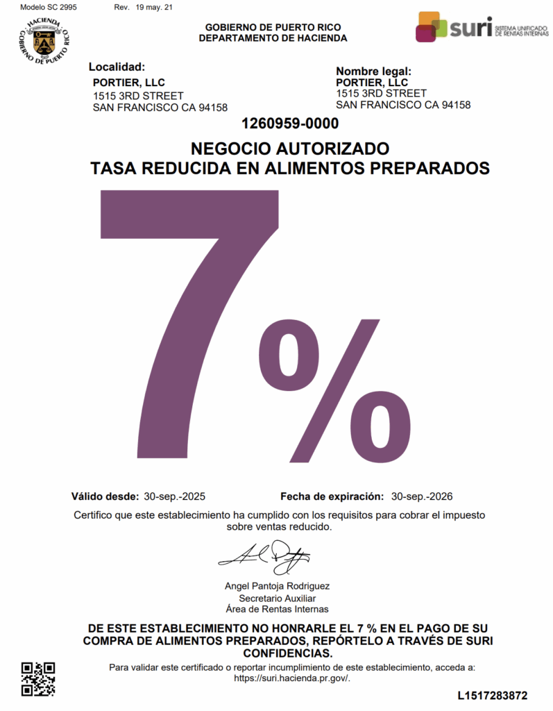 Featured image for Autorización – Tasa reducida en alimentos preparados