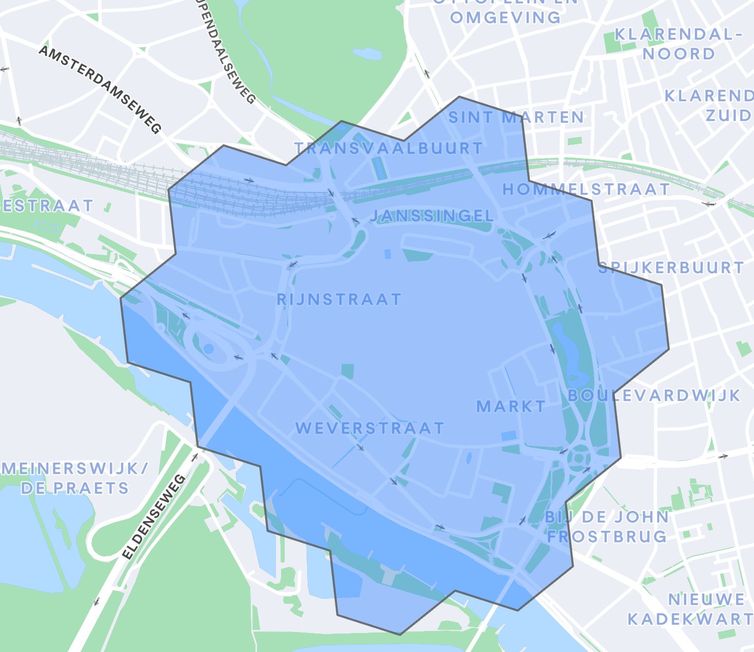 Arnhem Delivery Zone