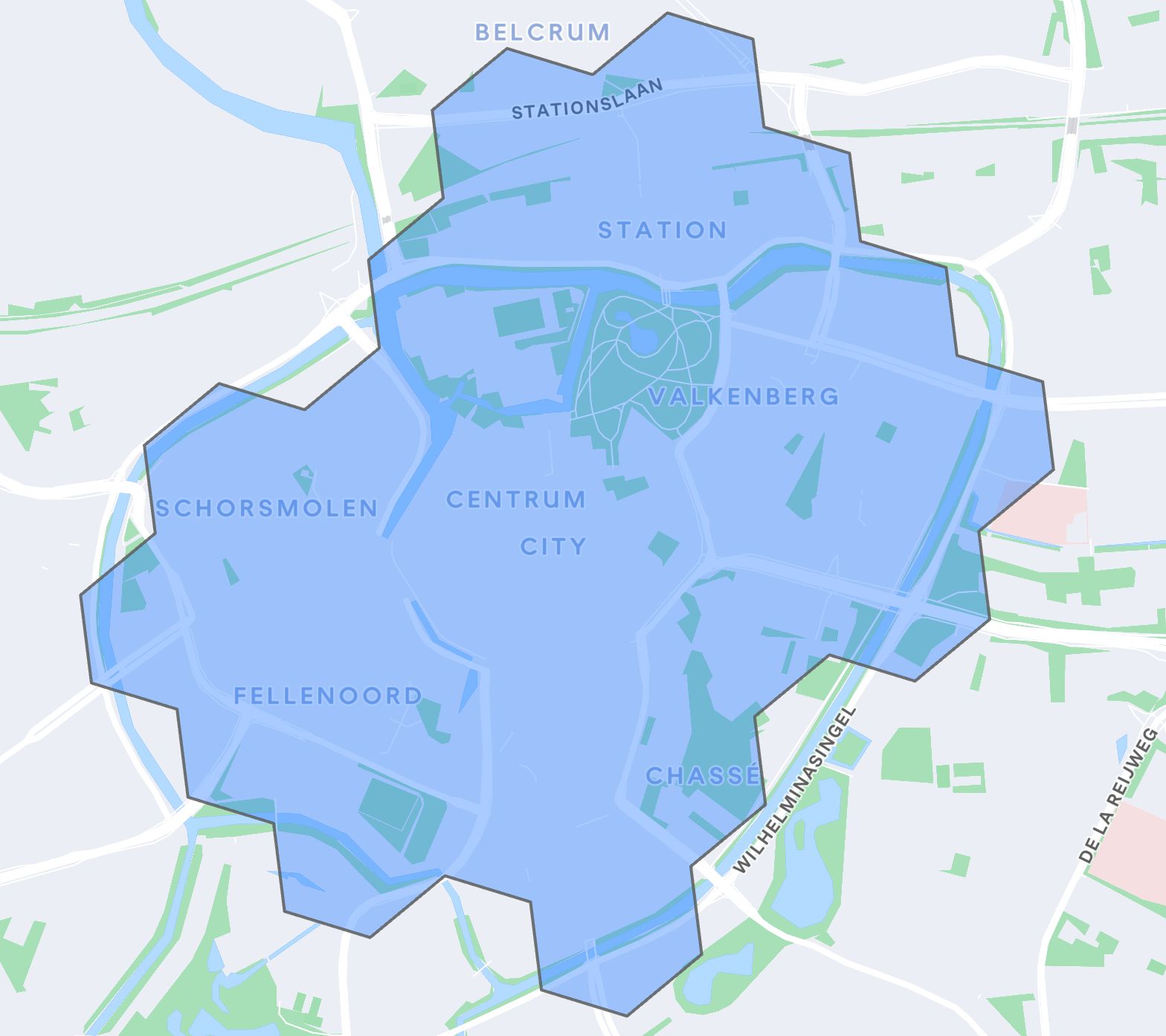 Breda Delivery Zone