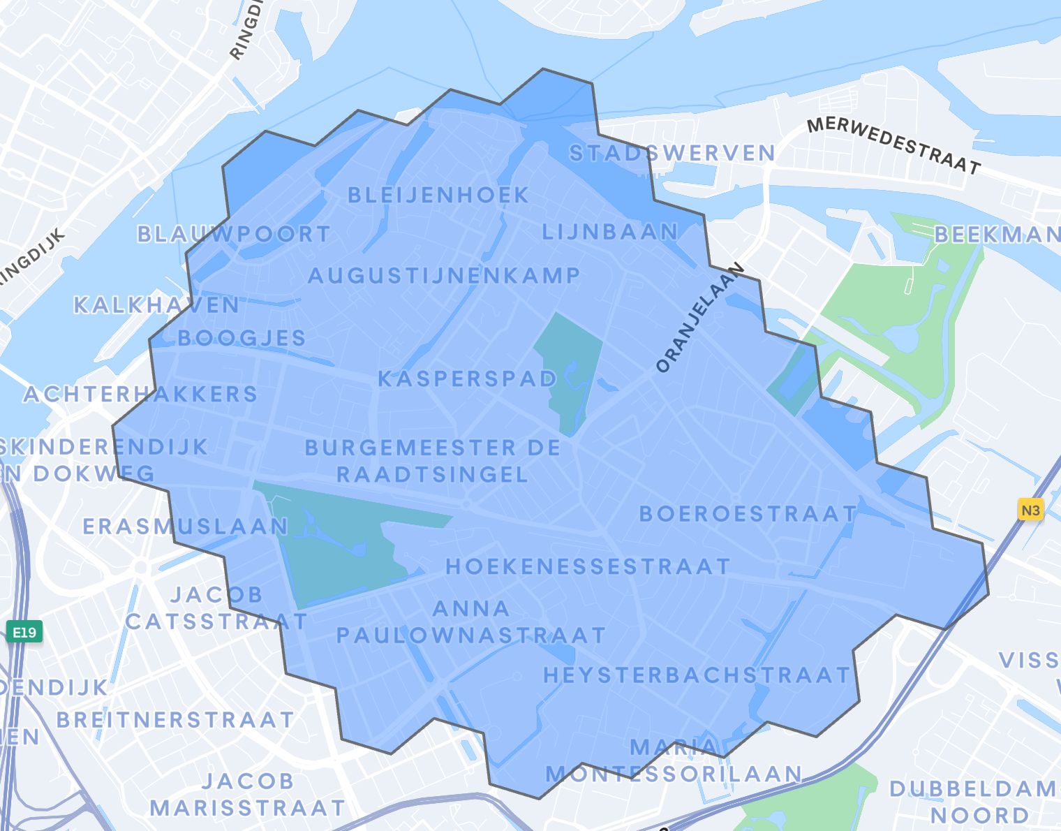 Dordrecht Delivery Zone