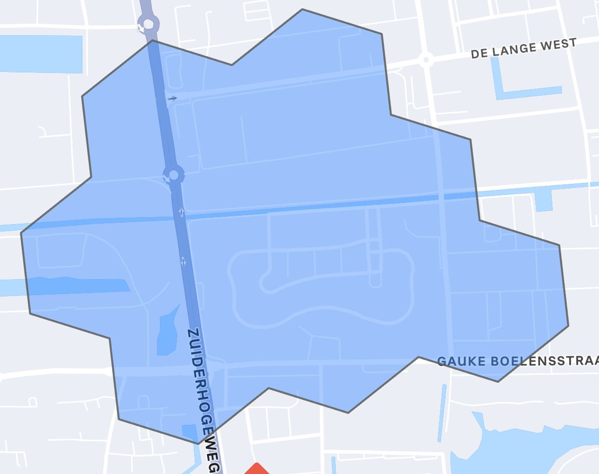 Drachten Delivery Zone