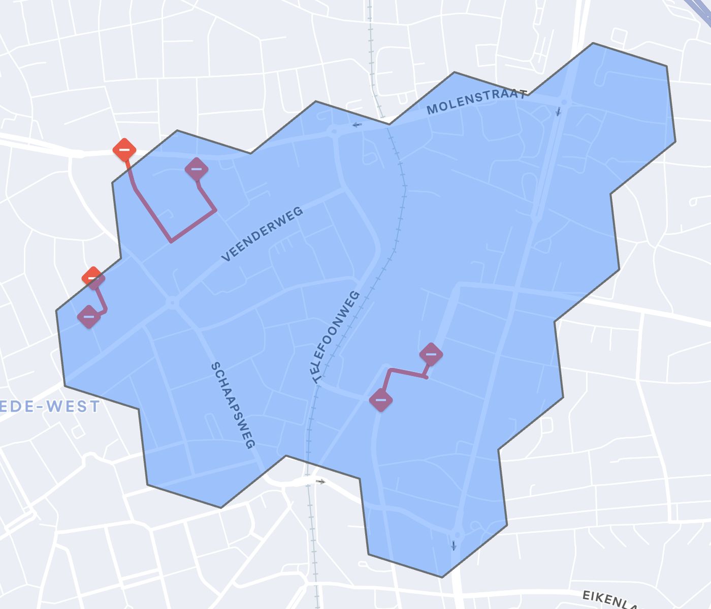 Ede Delivery Zone