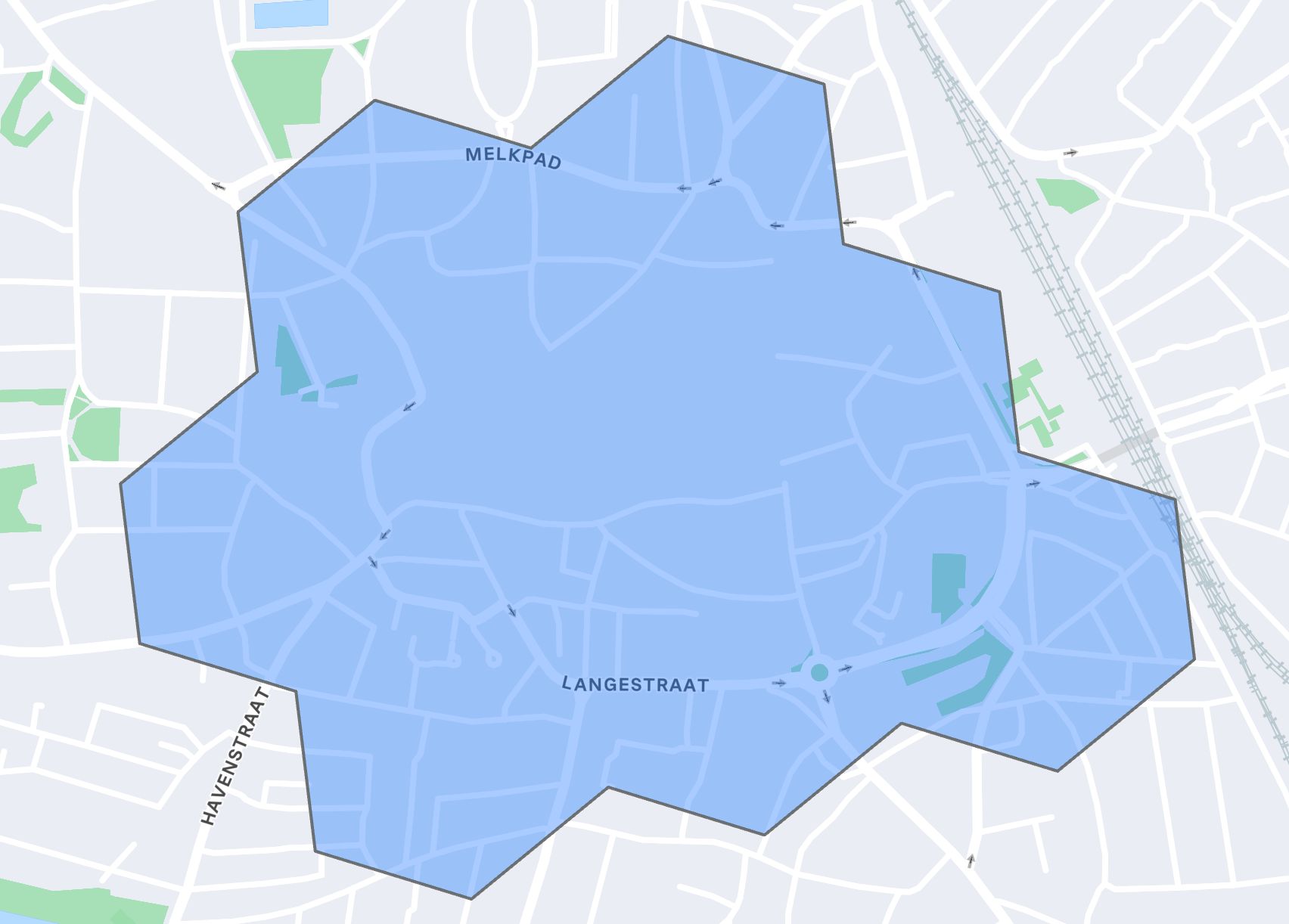 Hilversum Delivery Zone