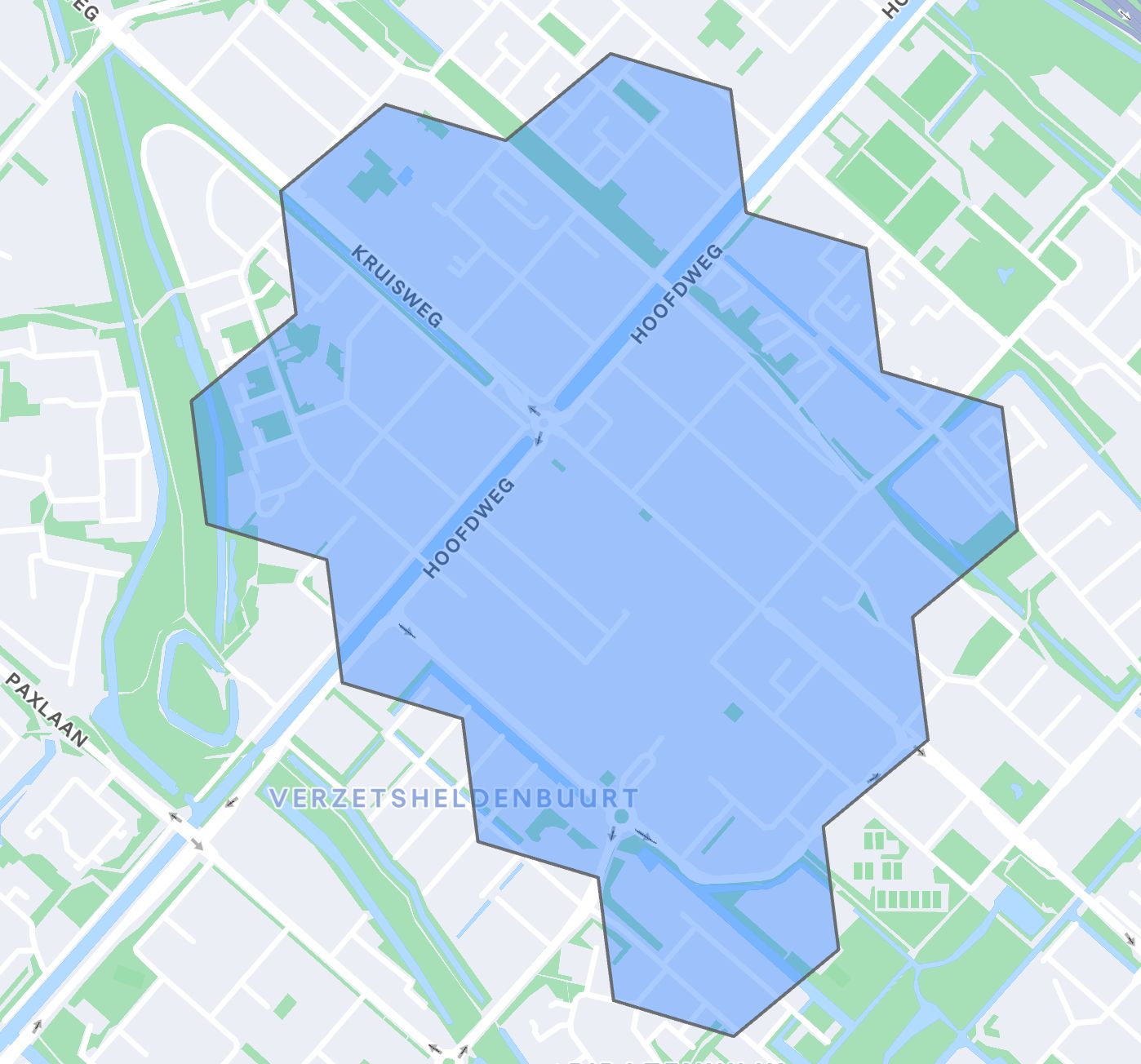 Hoofddorp Delivery Zone