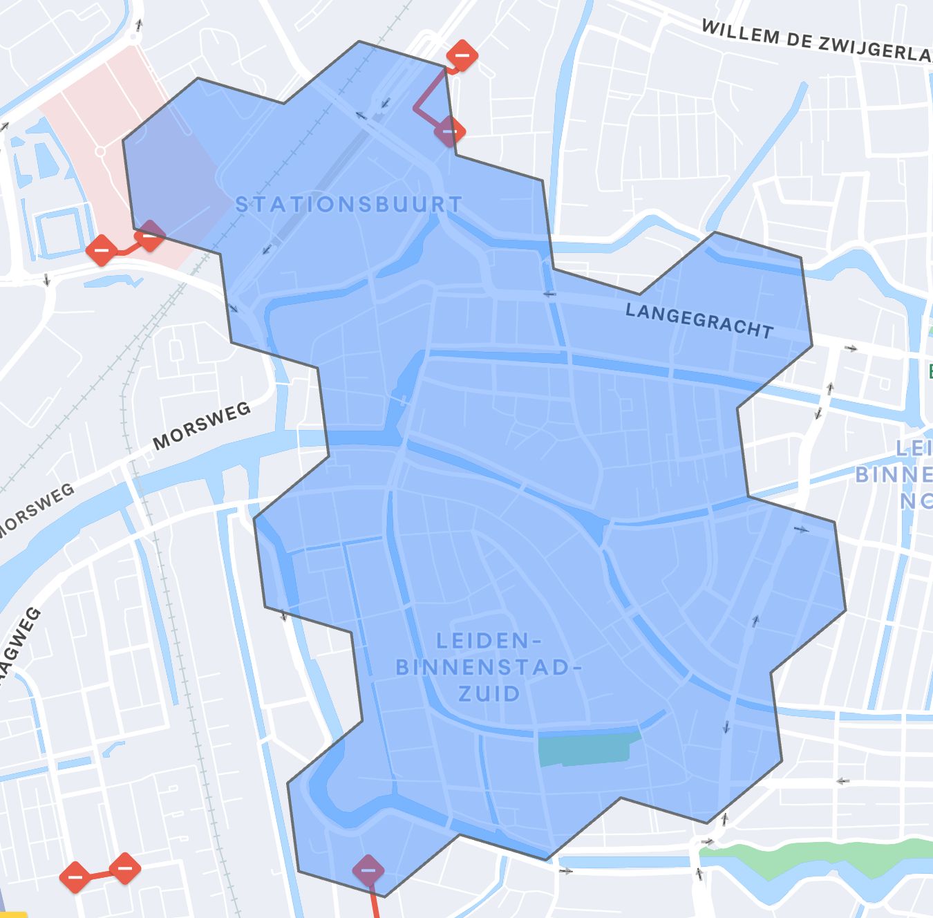 Leiden Delivery Zone
