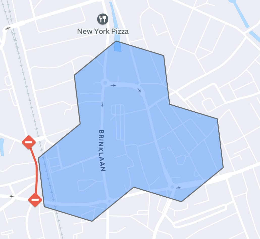 Naarden-Bussum Delivery Zone