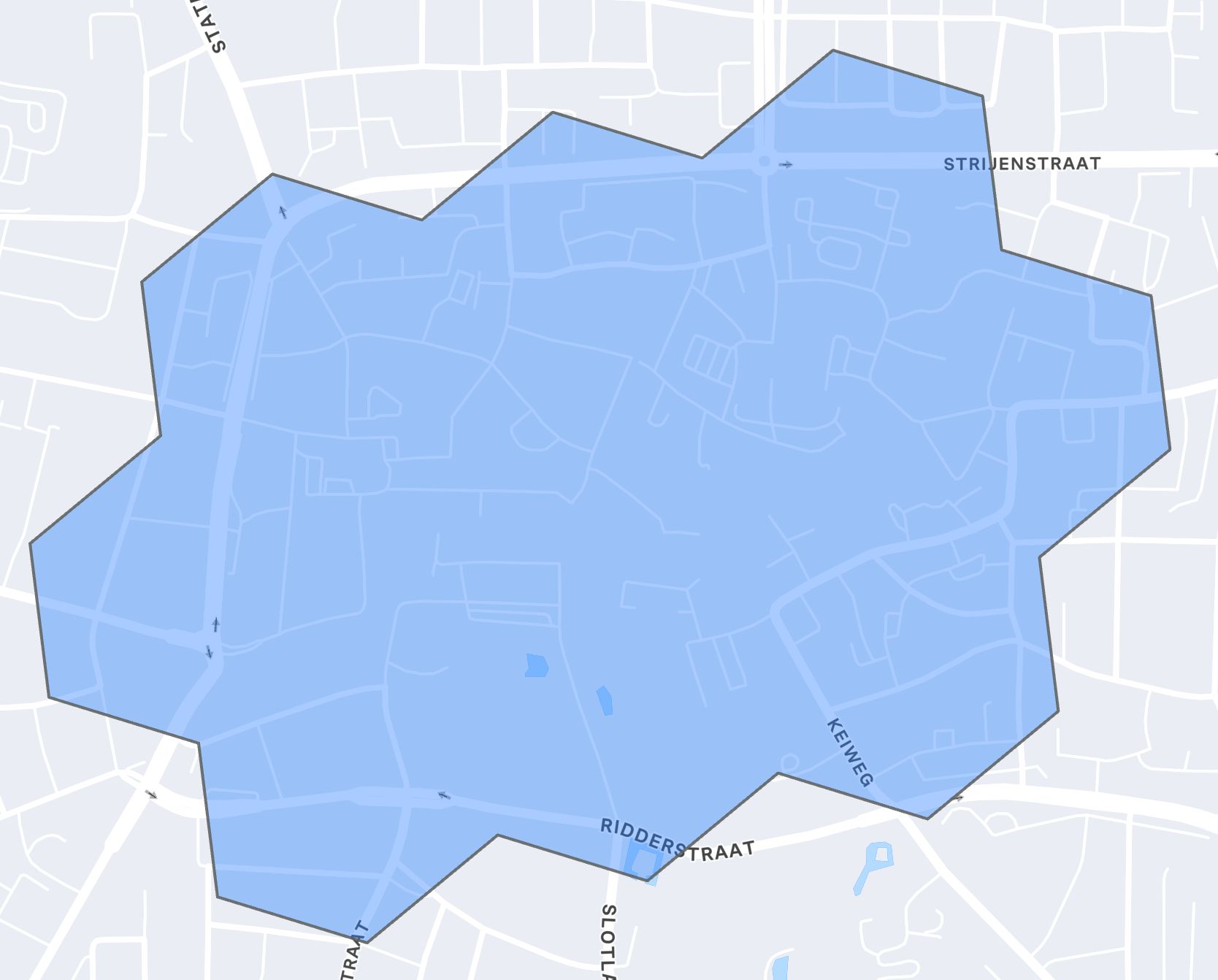 Oosterhout Delivery Zone