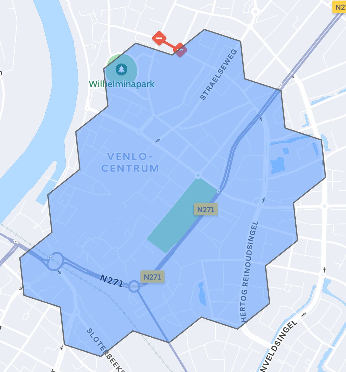 Venlo Delivery Zone