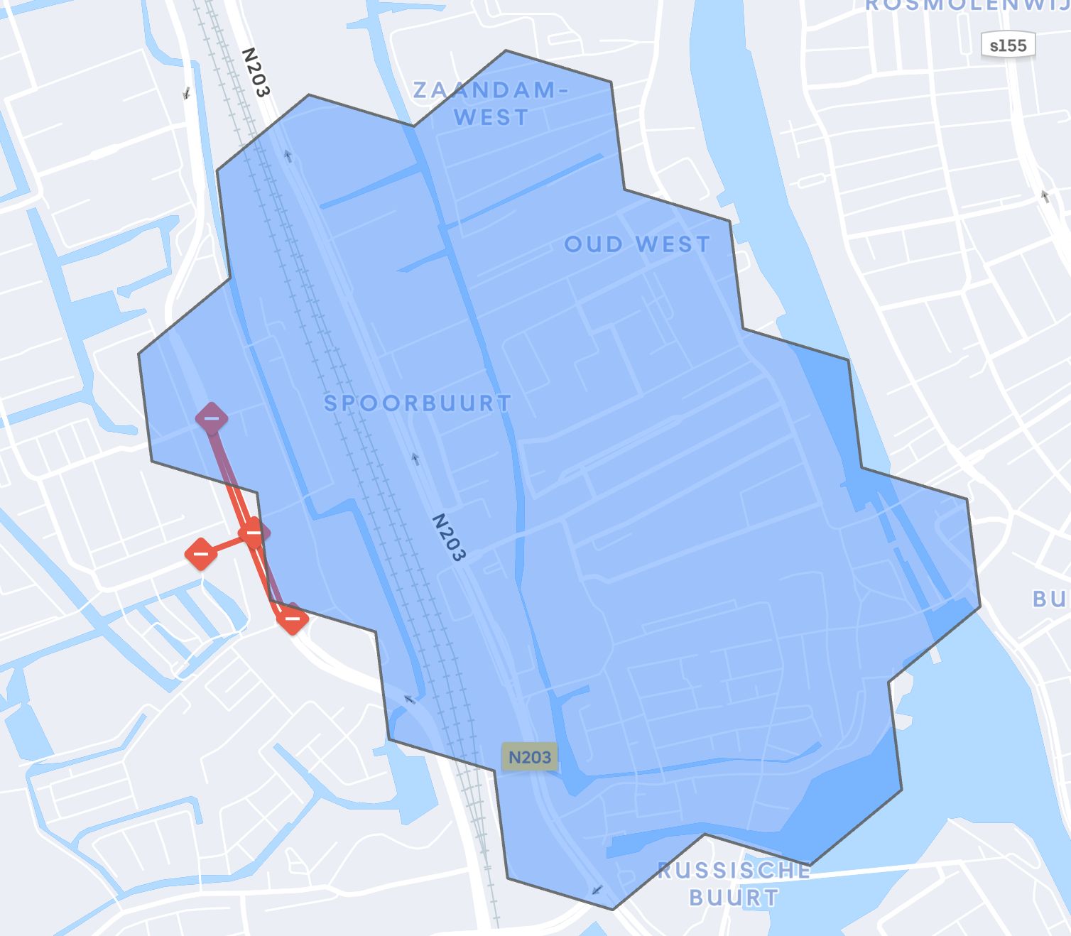 Zaandam Delivery Zone