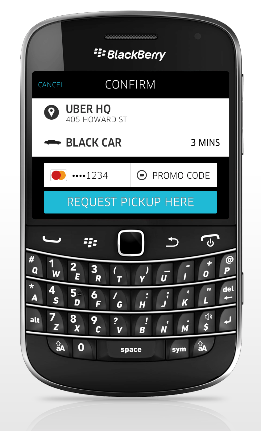 Uber Now On BlackBerry! Uber Blog