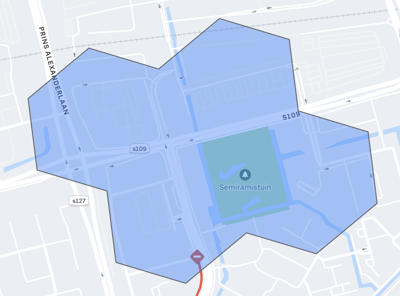 Rotterdam Capelle Delivery Zone
