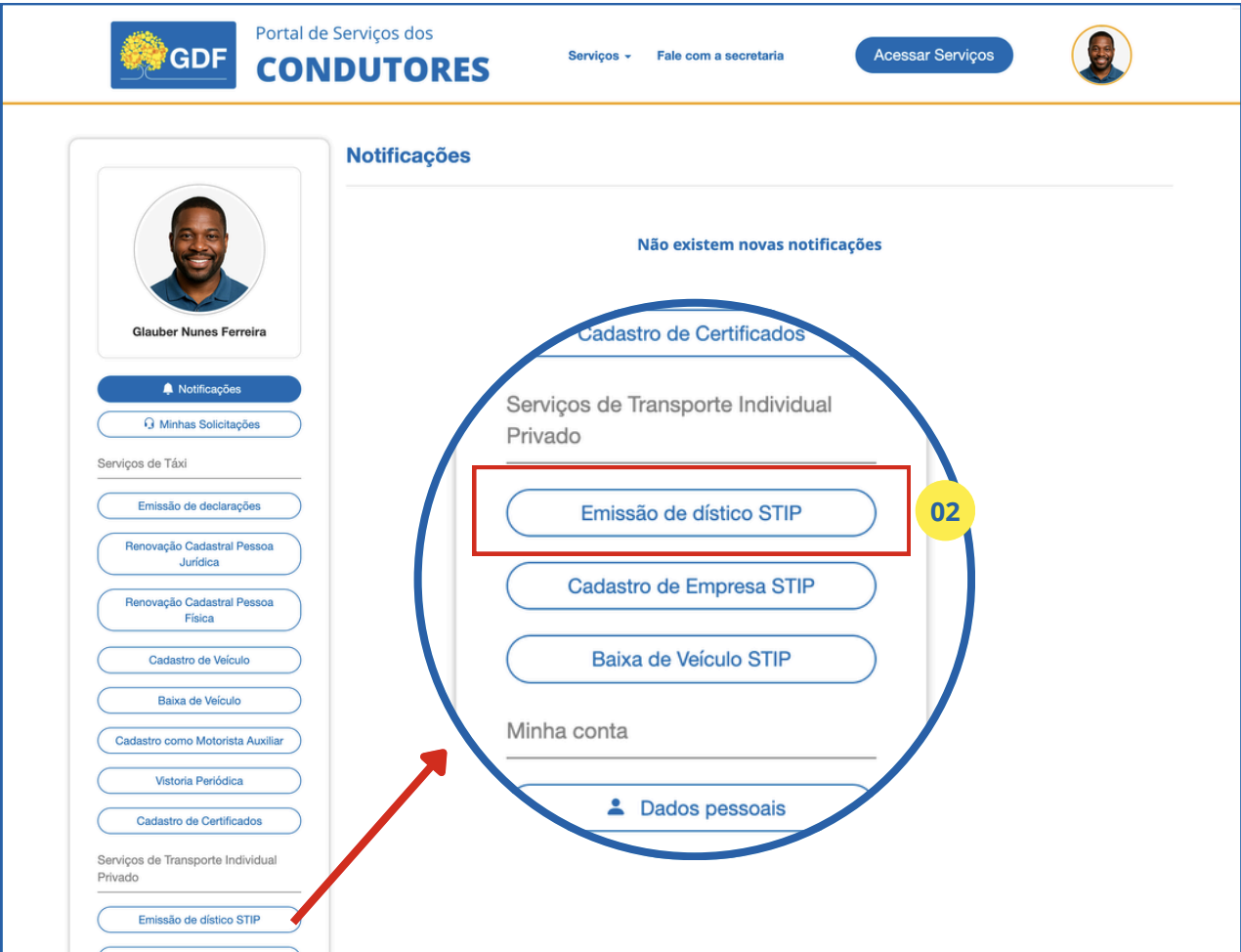 segunda etapa, segundo passo